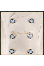 Identity V Prospector Norton Campbell Dazzling Lone Wolf White Suit Cosplay Costume